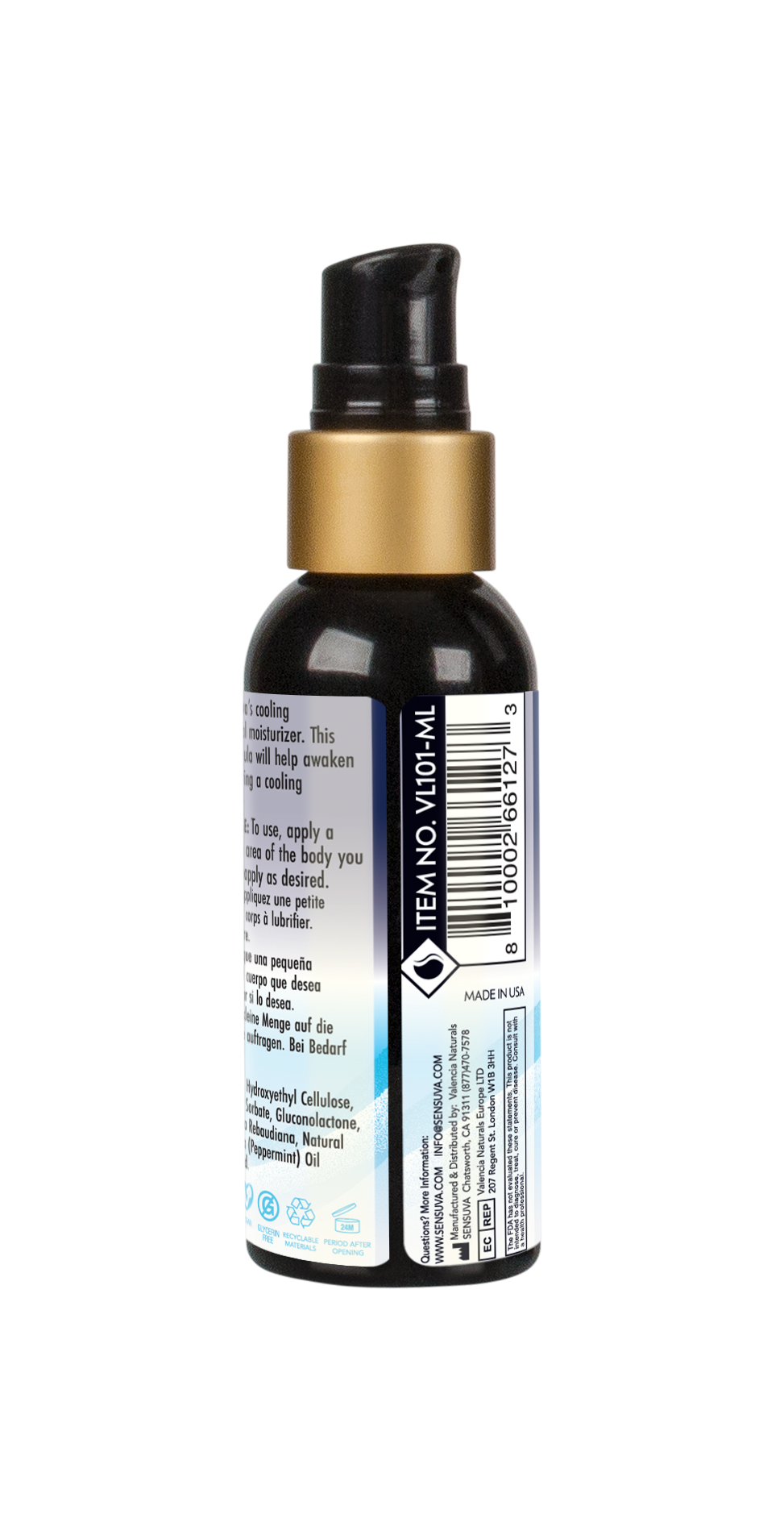 Natural Water-Based Arctic Chill Cooling Moisturizer