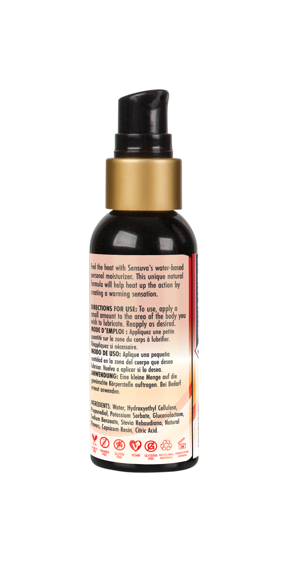Natural Water-Based Heat Wave Warming Moisturizer