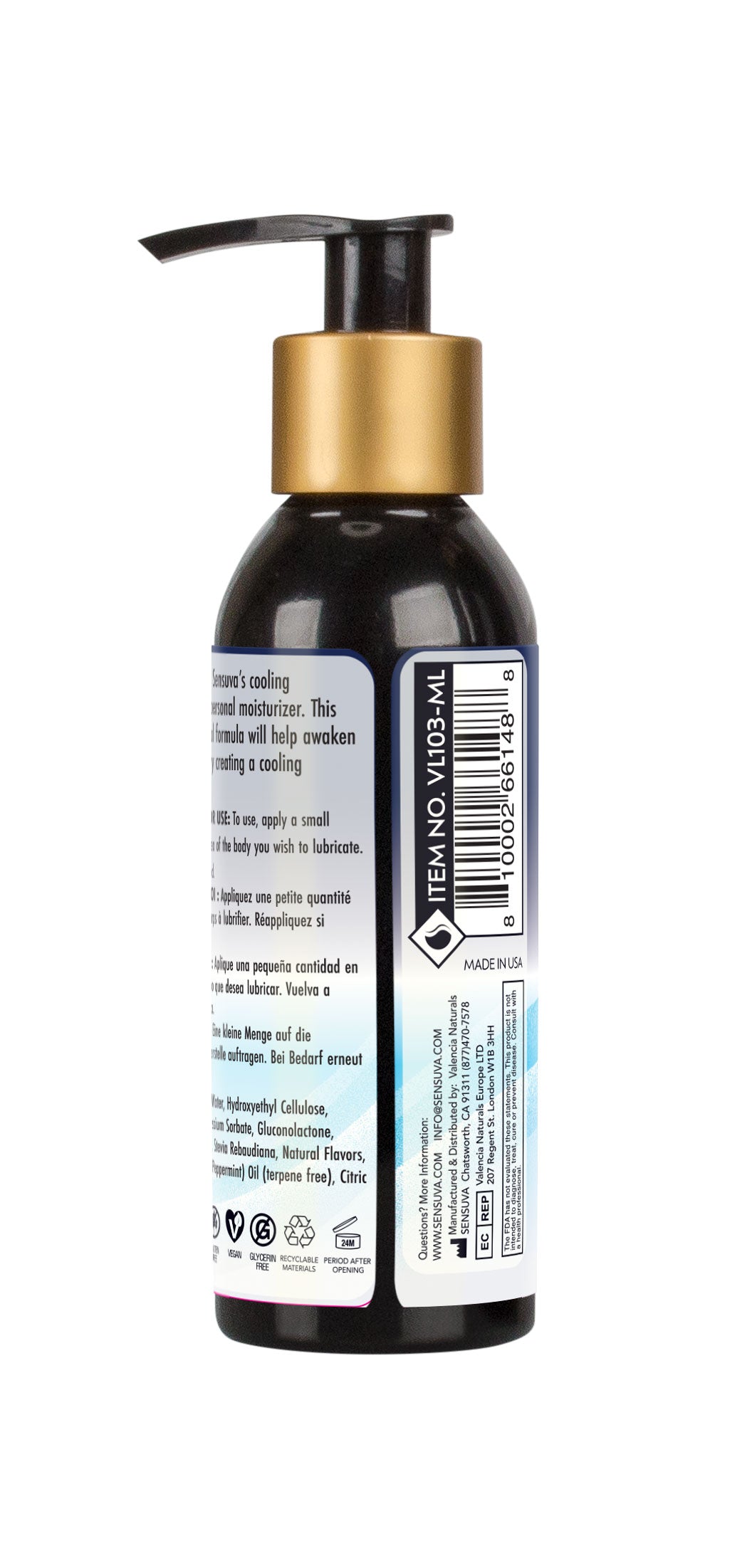 Natural Water-Based Arctic Chill Cooling Moisturizer