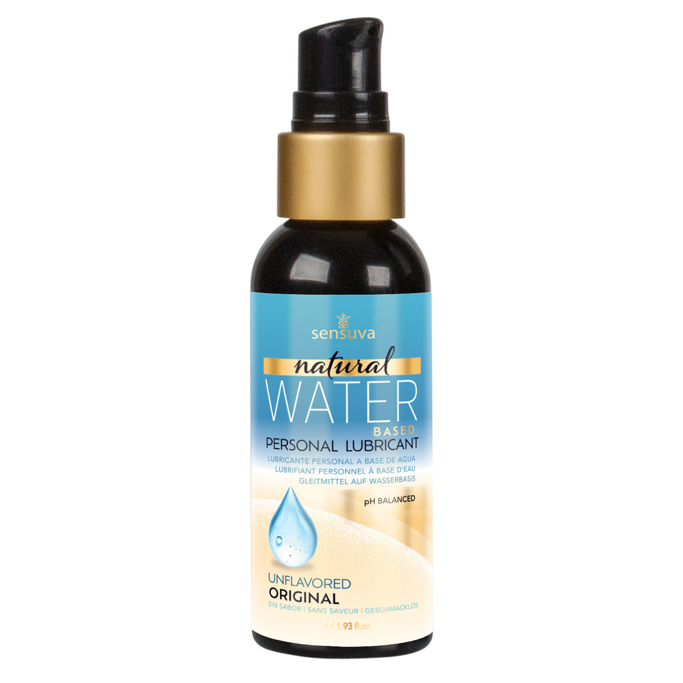 Natural Water-Based Personal Lubricant