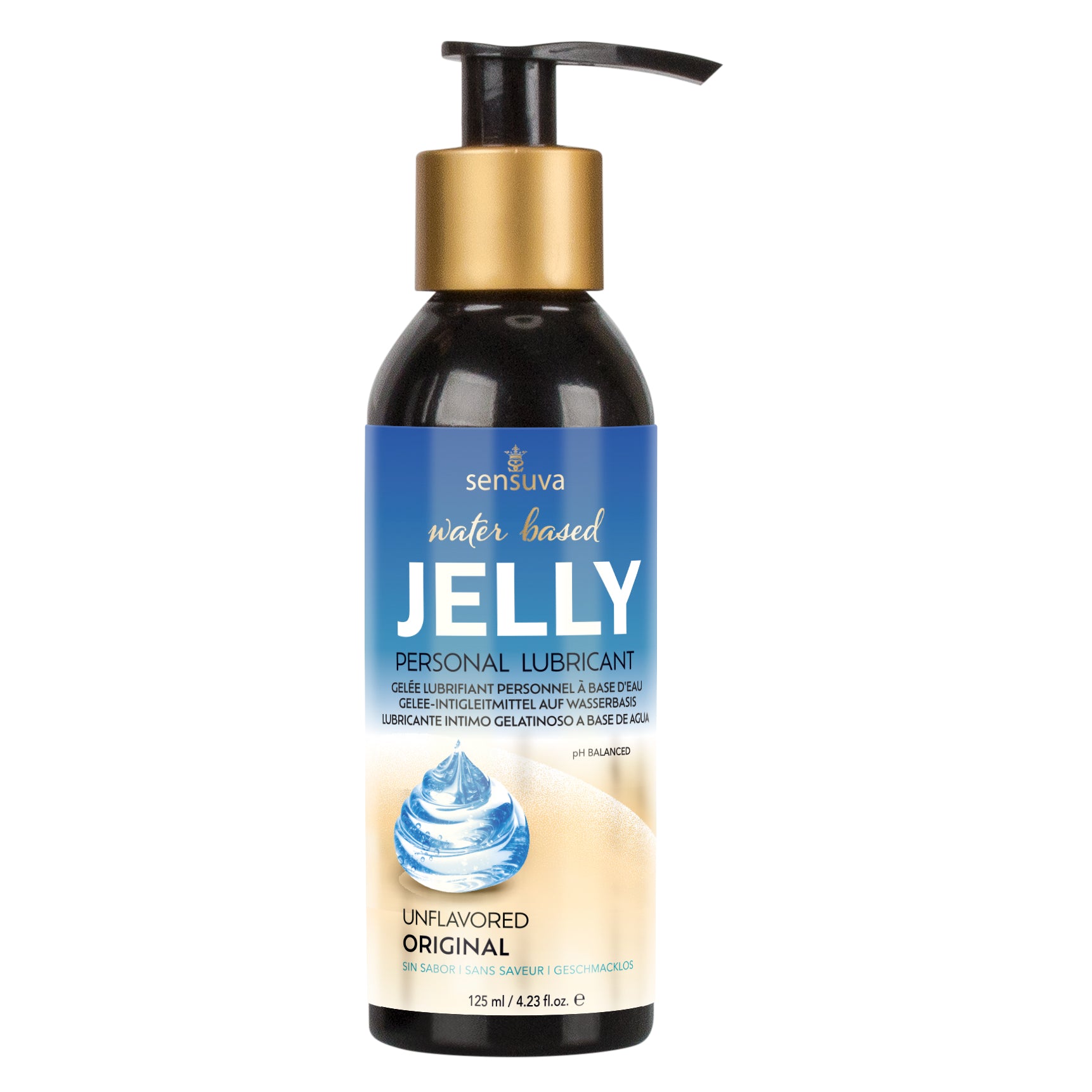 Natural Water Based Jelly  Personal Lubricant 4oz/ 125mL