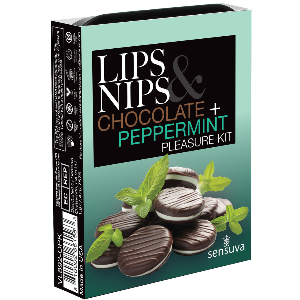Lips & Nips Chocolate and Strawberry Pleasure Kit