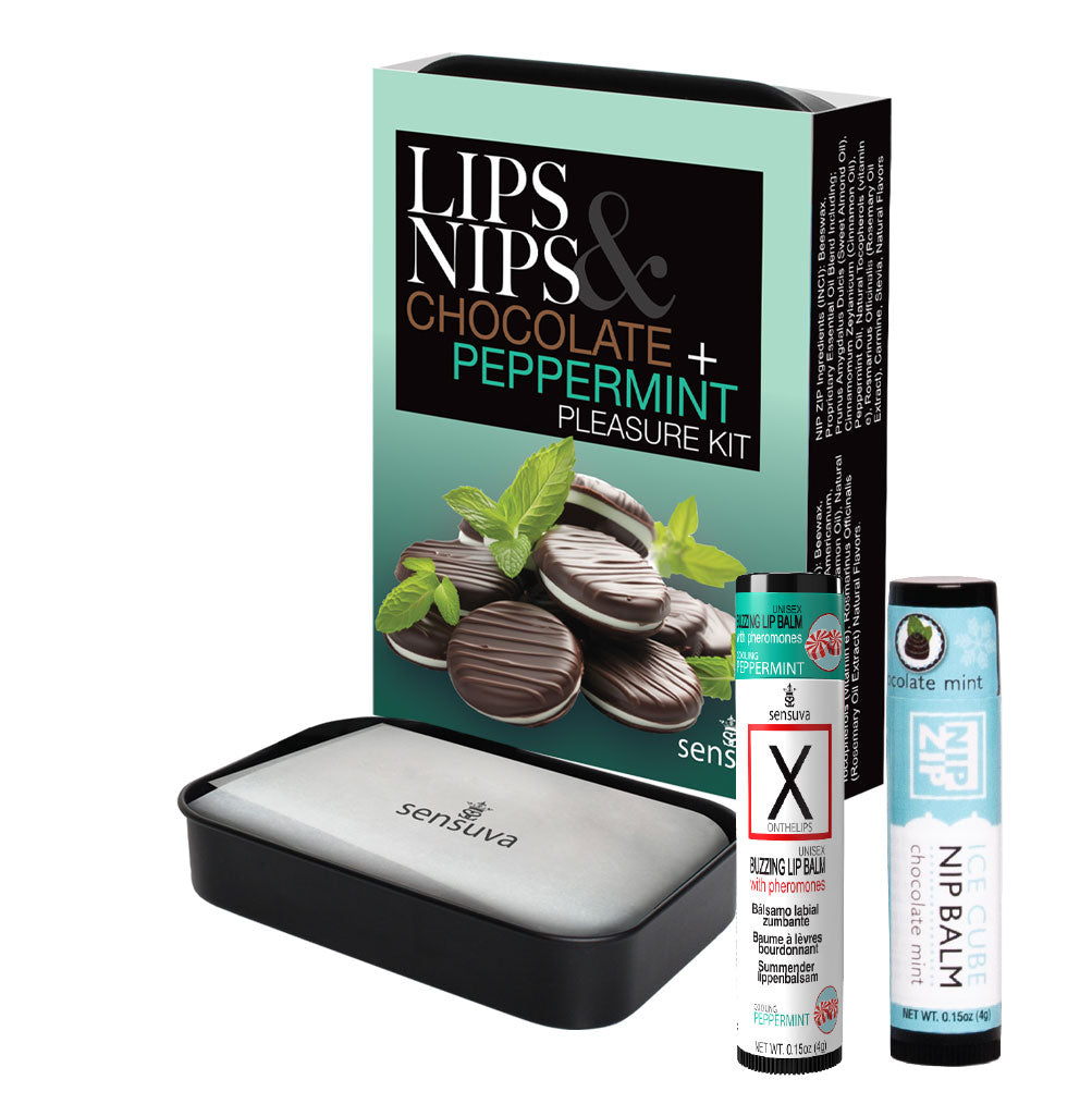 Lips & Nips Chocolate and Strawberry Pleasure Kit