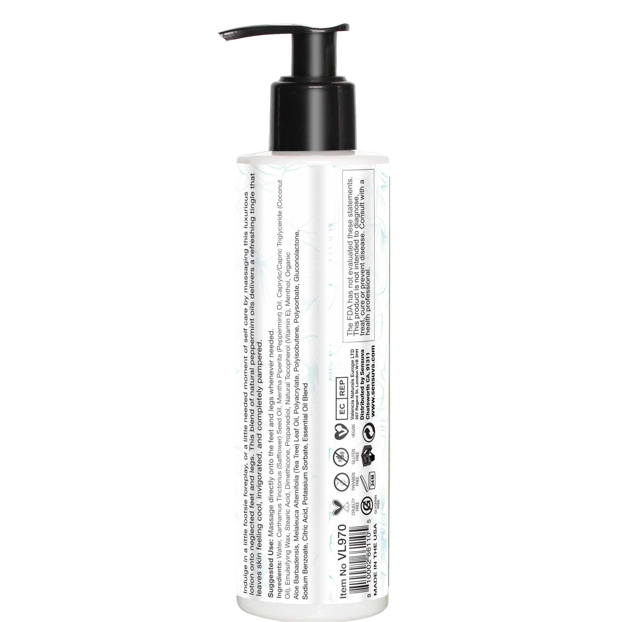 ELXYR Peppermint Massage Lotion
