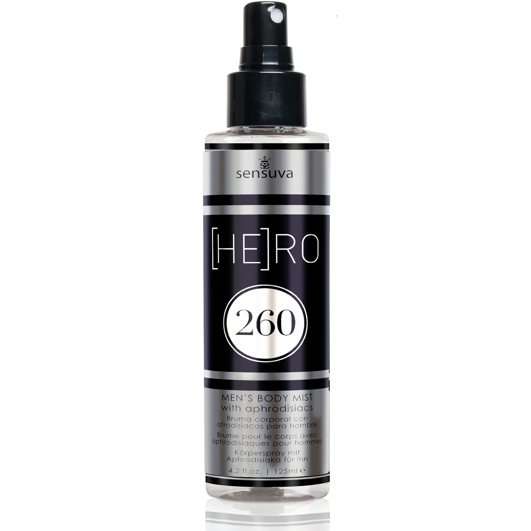 HE(RO) 260 Pheromone Infused Body Mist for Him 4.2 fl.oz. Bottle
